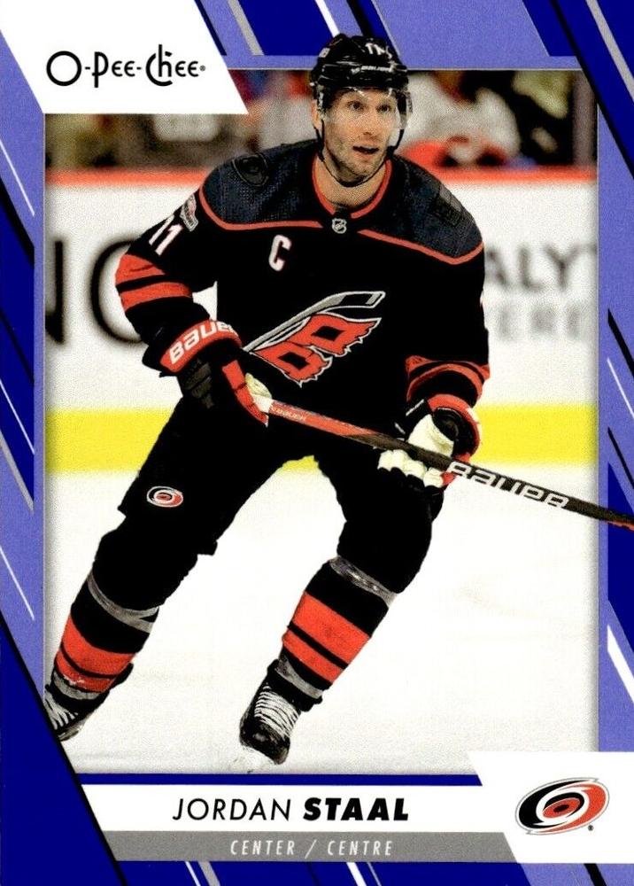 Jordan Staal #254 Carolina Hurricanes | 2023-24 O-Pee-Chee Blue Border