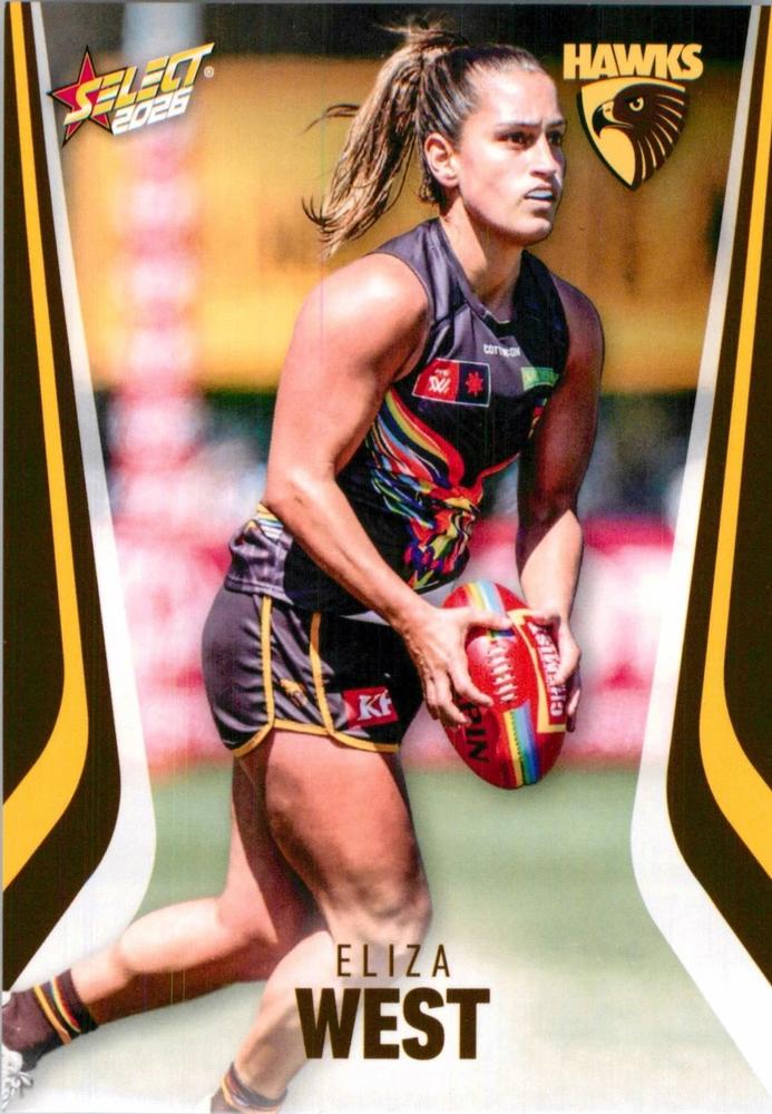 Eliza West #254 Hawthorn Hawks | 2026 Select AFL Footy Stars