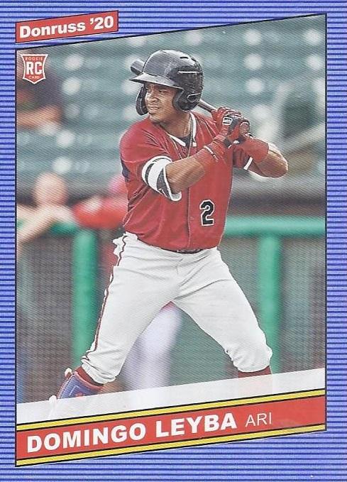 Domingo Leyba #255 Arizona Diamondbacks | 2020 Donruss