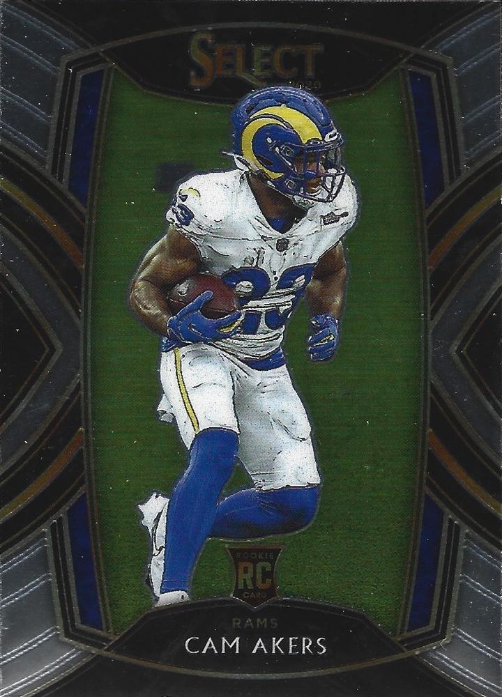 Cam Akers #255 Los Angeles Rams | 2020 Panini Select |  | NFL Football