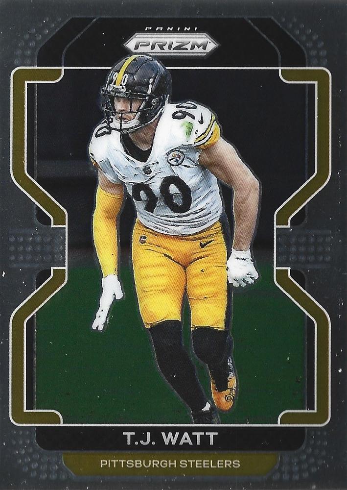 T.J. Watt #255 Pittsburgh Steelers | 2021 Panini Prizm | NFL Football