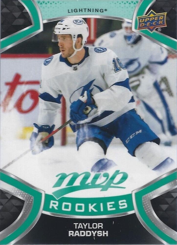 Taylor Raddysh Rookie #255 Tampa Bay Lightning | 2021-22 Upper Deck MVP