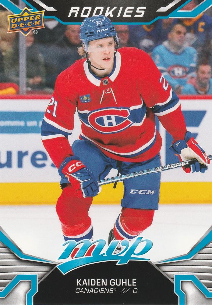 Kaiden Guhle Rookie #255 Montreal Canadiens | 2022-23 Upper Deck MVP