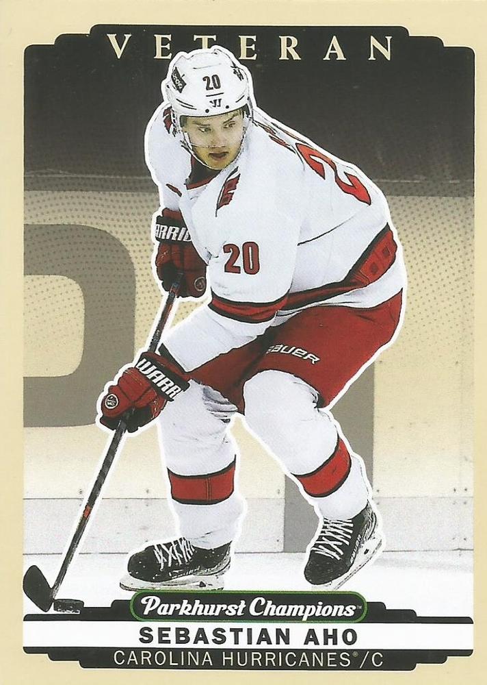 Sebastian Aho #255 Carolina Hurricanes | 2022-23 Parkhurst Champions