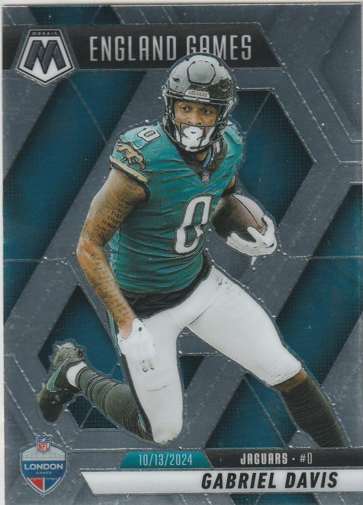 Gabriel Davis #255 Jacksonville Jaguars | 2025 Panini Mosaic | NFL Football