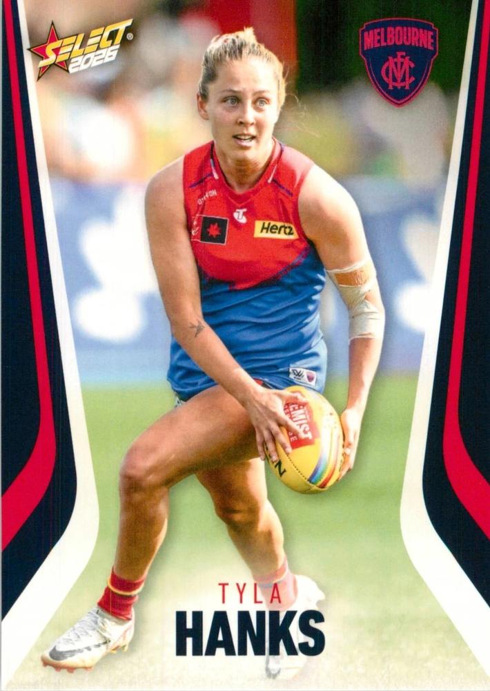 Tyla Hanks #255 Melbourne Demons | 2026 Select AFL Footy Stars