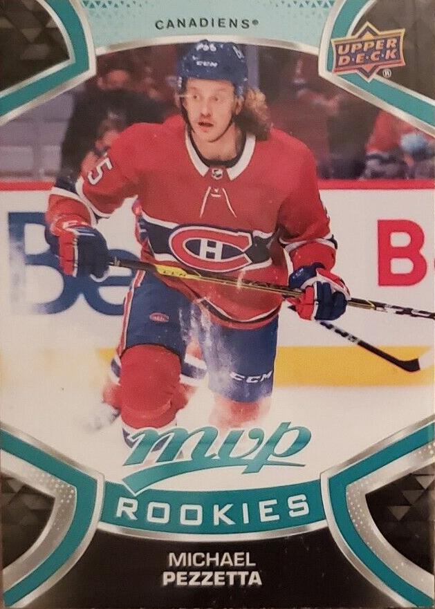 Michael Pezzetta Rookie #256 Montreal Canadiens | 2021-22 Upper Deck MVP