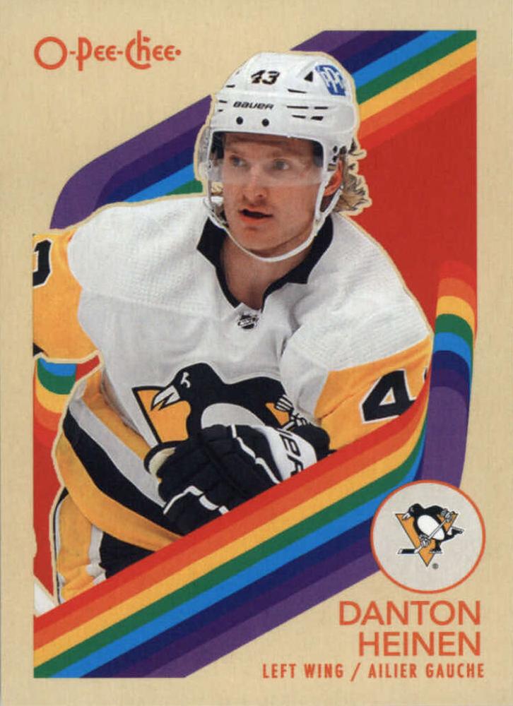 Danton Heinen #256 Pittsburgh Penguins | 2023-24 O-Pee-Chee Retro