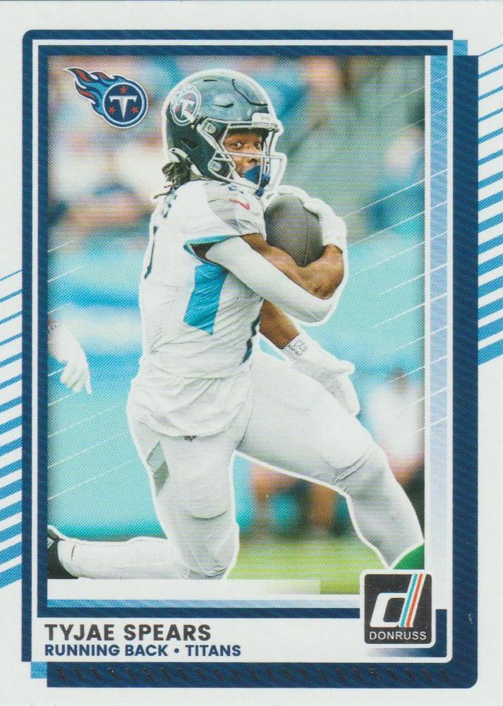 Tyjae Spears #256 Tennessee Titans | 2025 Donruss | NFL Football