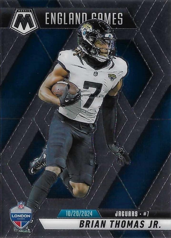 Brian Thomas Jr. #256 Jacksonville Jaguars | 2025 Panini Mosaic | NFL Football