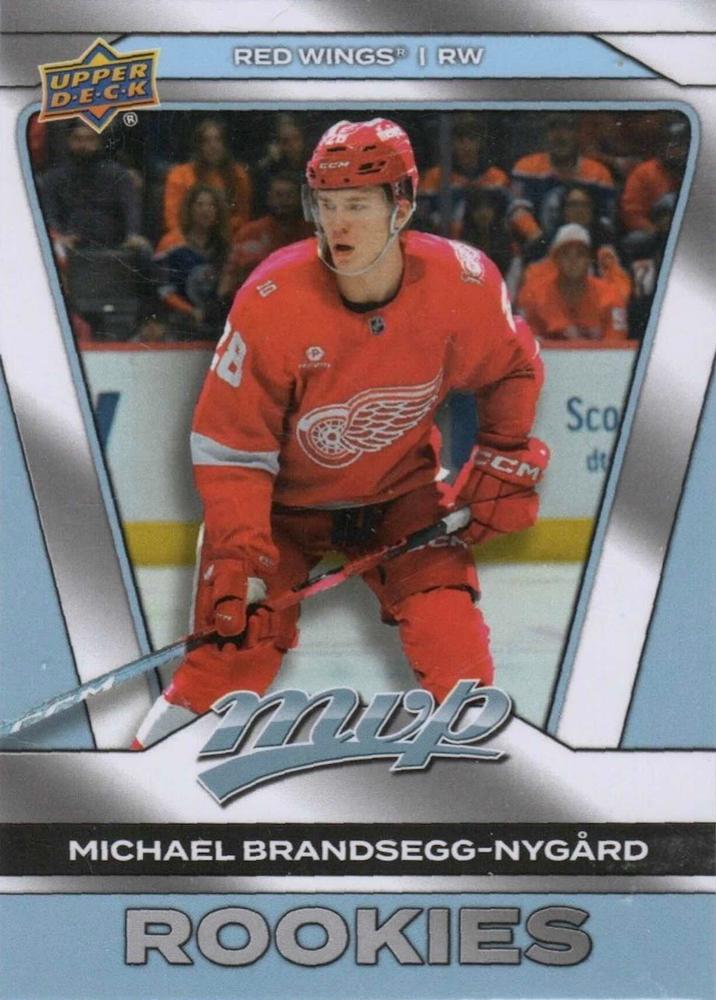 Michael Brandsegg-Nygard #256 Detroit Red Wings | 2025-26 Upper Deck MVP