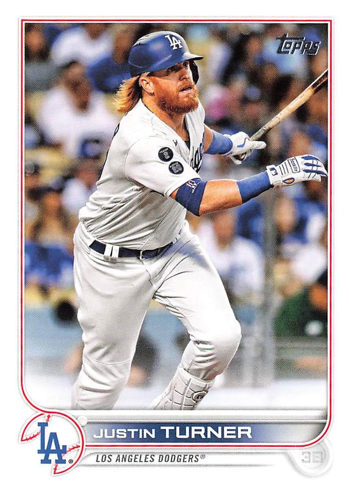 Justin Turner #257 Los Angeles Dodgers | 2022 Topps