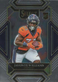 Javonte Williams #257 Denver Broncos | 2021 Panini Select |  | NFL Football