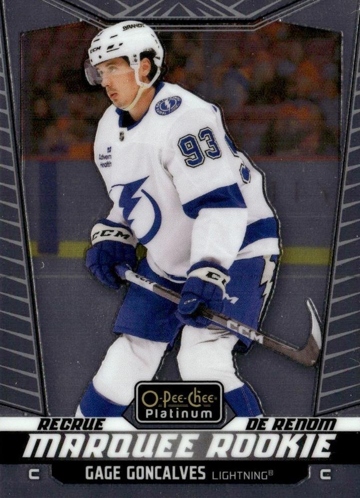 Gage Goncalves #257 Tampa Bay Lightning | 2024-25 O-Pee-Chee Platinum