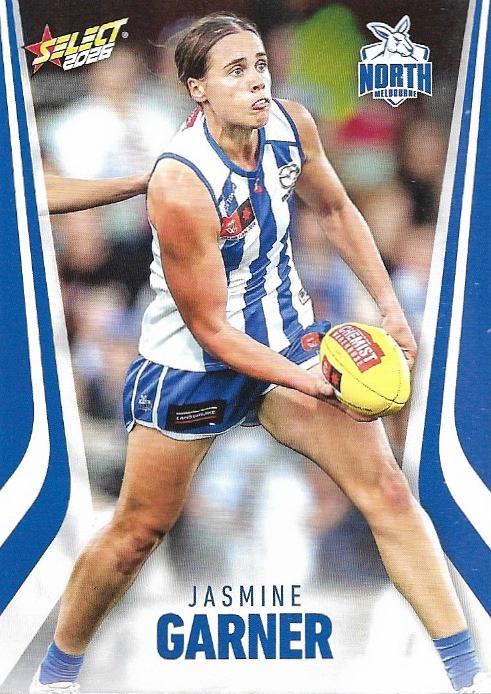 Jasmine Garner #257 North Melbourne Kangaroos | 2026 Select AFL Footy Stars