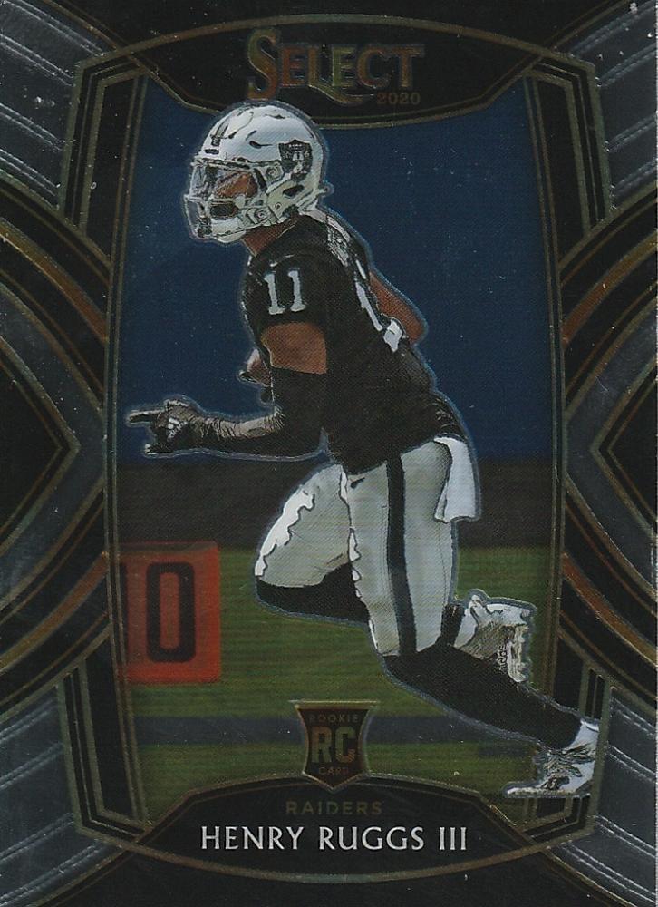 Henry Ruggs III #258 Las Vegas Raiders | 2020 Panini Select |  | NFL Football