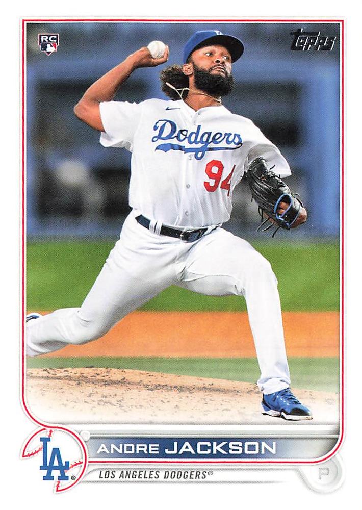 Andre Jackson #258 Los Angeles Dodgers | 2022 Topps