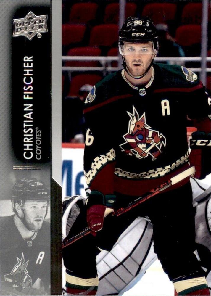 Christian Fischer #258 Arizona Coyotes | 2021-22 Upper Deck