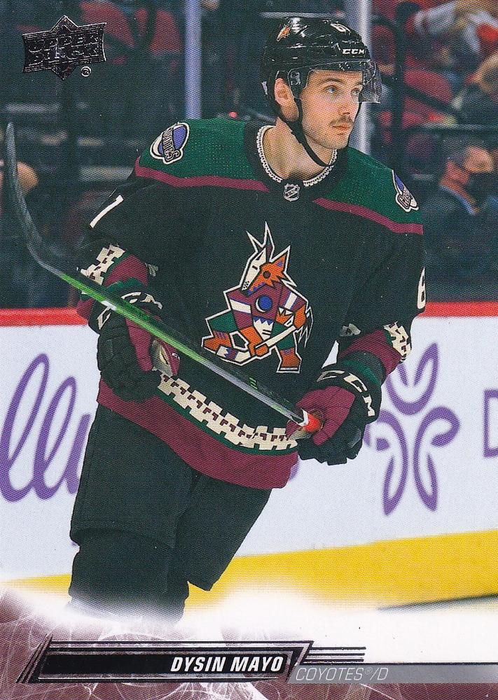 Dysin Mayo #258 Arizona Coyotes | 2022-23 Upper Deck