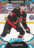 Jake Sanderson Rookie #258 Ottawa Senators | 2022-23 Upper Deck MVP