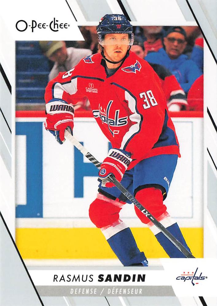 Rasmus Sandin #258 Washington Capitals | 2023-24 O-Pee-Chee Hockey
