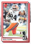 Nick Chubb #258 Cleveland Browns | 2025 Donruss | NFL Football