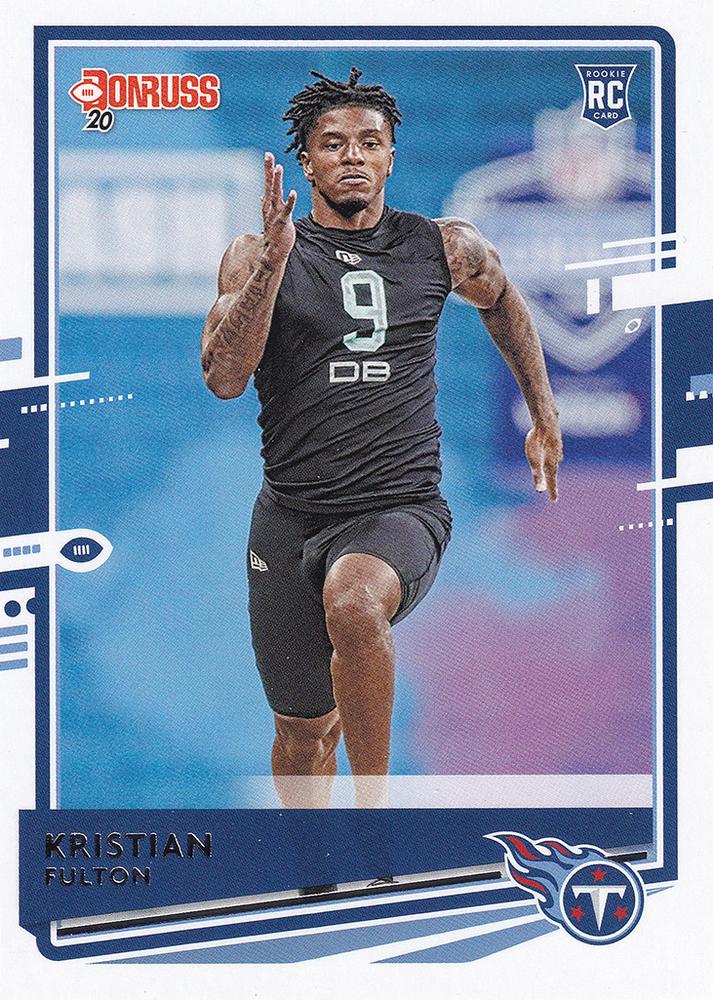 Kristian Fulton #259 Tennessee Titans | 2020 Panini Donruss | NFL Football