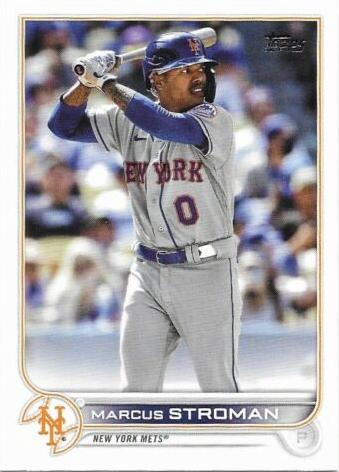 Marcus Stroman #259 New York Mets (Batting) | 2022 Topps