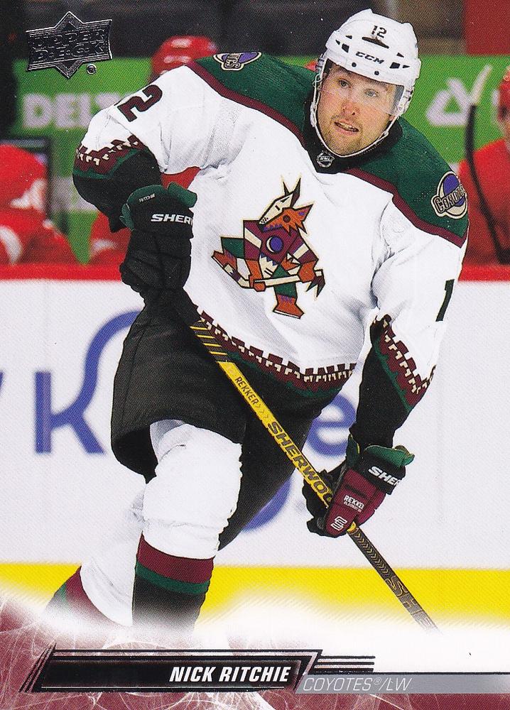 Nick Ritchie #259 Arizona Coyotes | 2022-23 Upper Deck