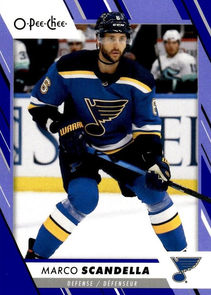 Marco Scandella #259 St. Louis Blues | 2023-24 O-Pee-Chee Blue Border