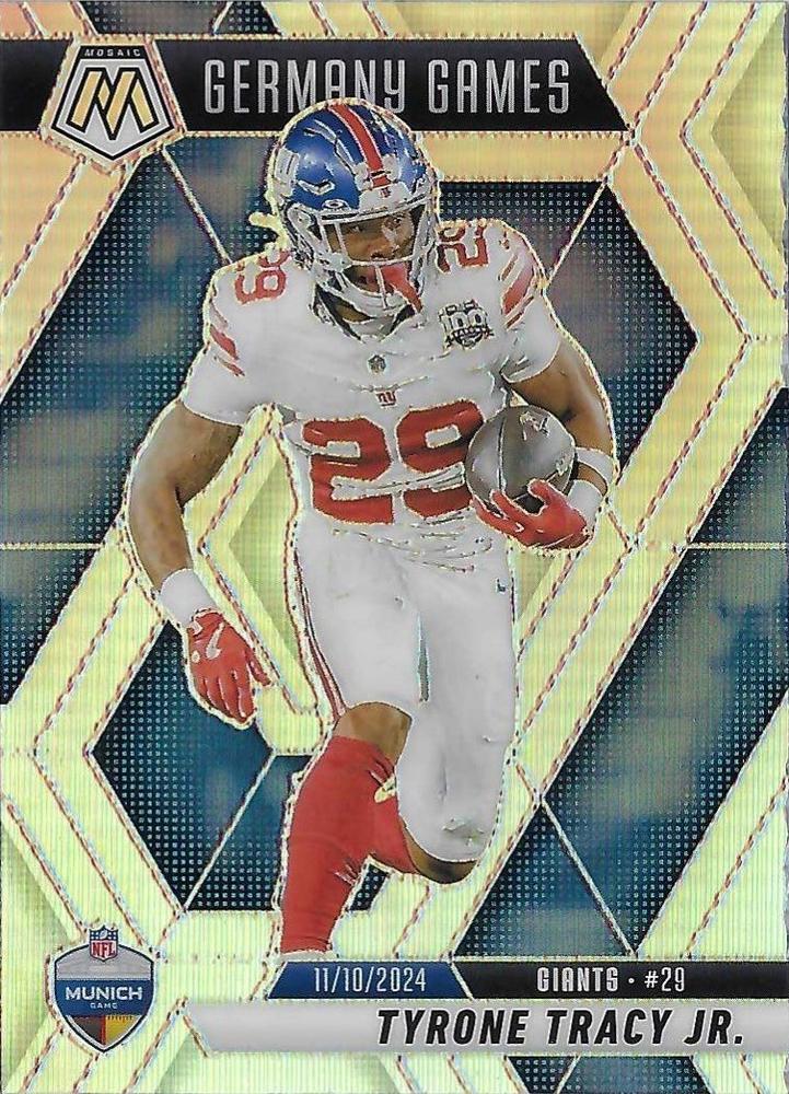 Tyrone Tracy Jr. #259 New York Giants | 2025 Panini Mosaic | NFL Football