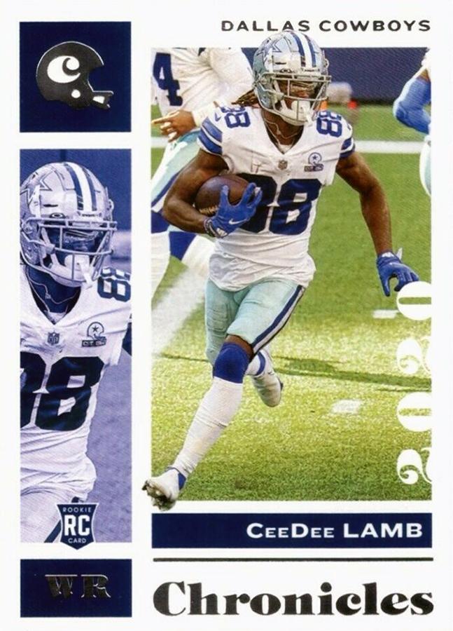 CeeDee Lamb #25 Dallas Cowboys | 2020 Panini Chronicles |  | NFL Football
