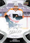James van Riemsdyk #25 Philadelphia Flyers | 2021-22 Upper Deck MVP Silver Script