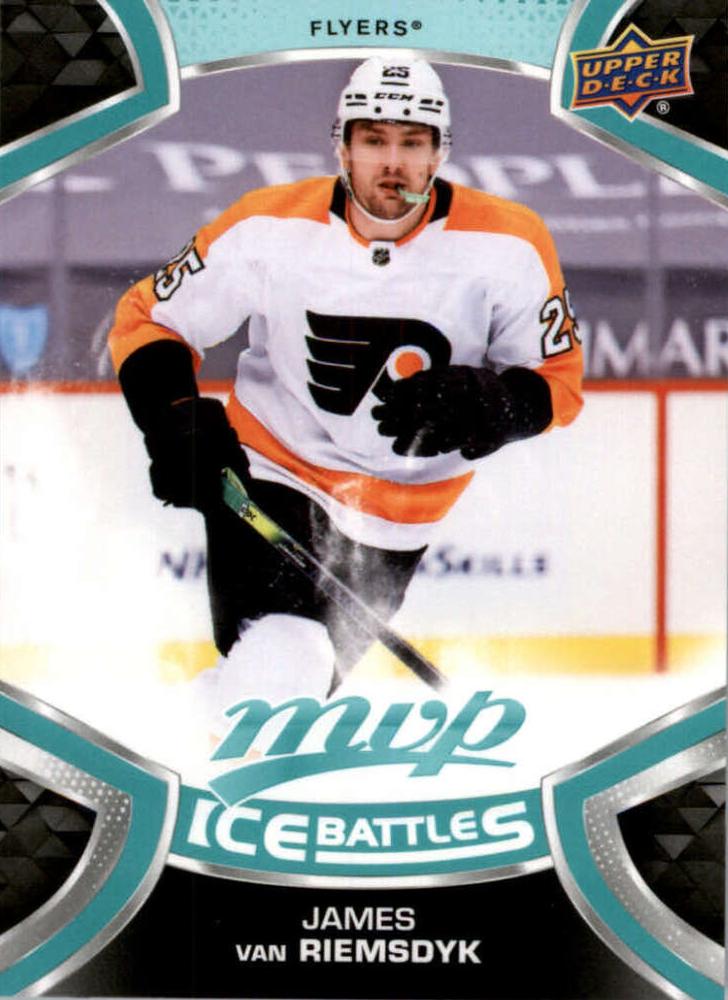 James van Riemsdyk #25 Philadelphia Flyers | 2021-22 Upper Deck MVP Ice Battles