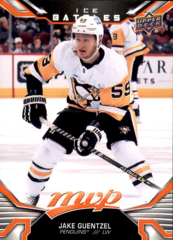 Jake Guentzel #25 Pittsburgh Penguins | 2022-23 Upper Deck MVP Ice Battles