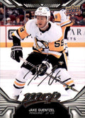 Jake Guentzel #25 Pittsburgh Penguins | 2022-23 Upper Deck MVP Silver Script
