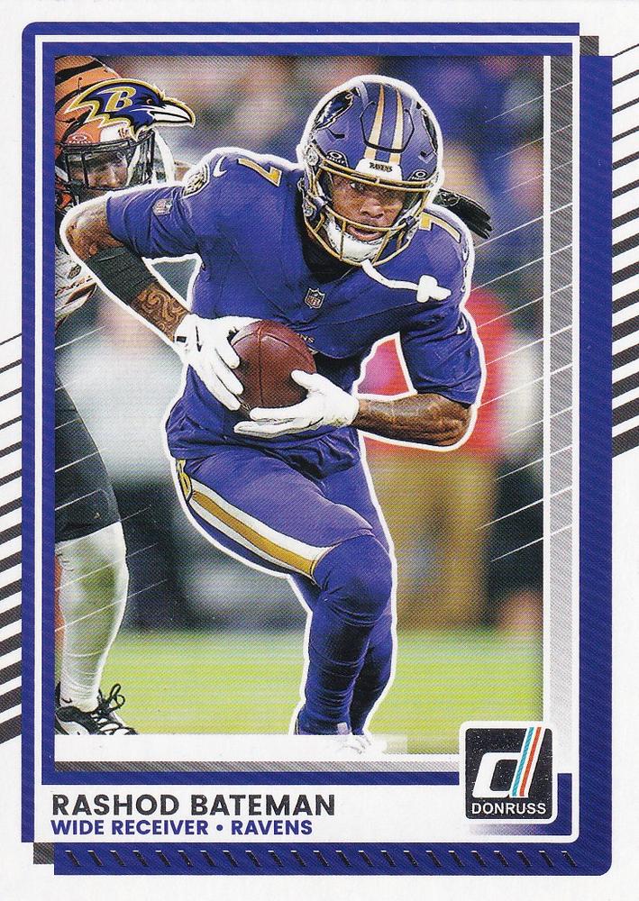 Rashod Bateman #25 Baltimore Ravens | 2025 Donruss | NFL Football