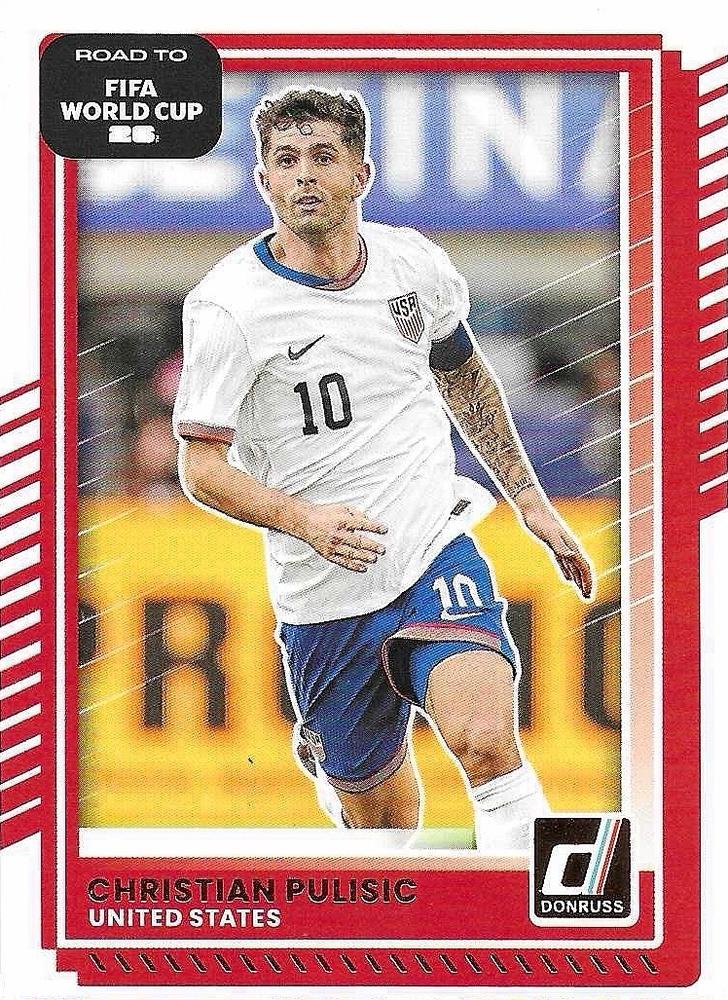 Christian Pulisic #25 USA | 2025-26 Donruss Road to FIFA World Cup