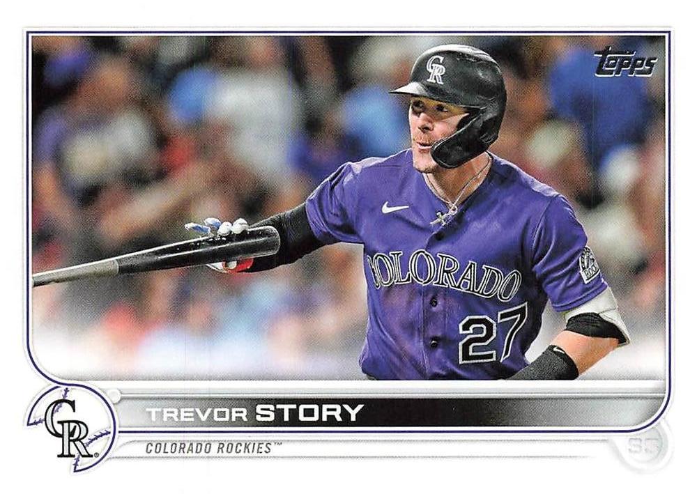 Trevor Story #260 Colorado Rockies | 2022 Topps
