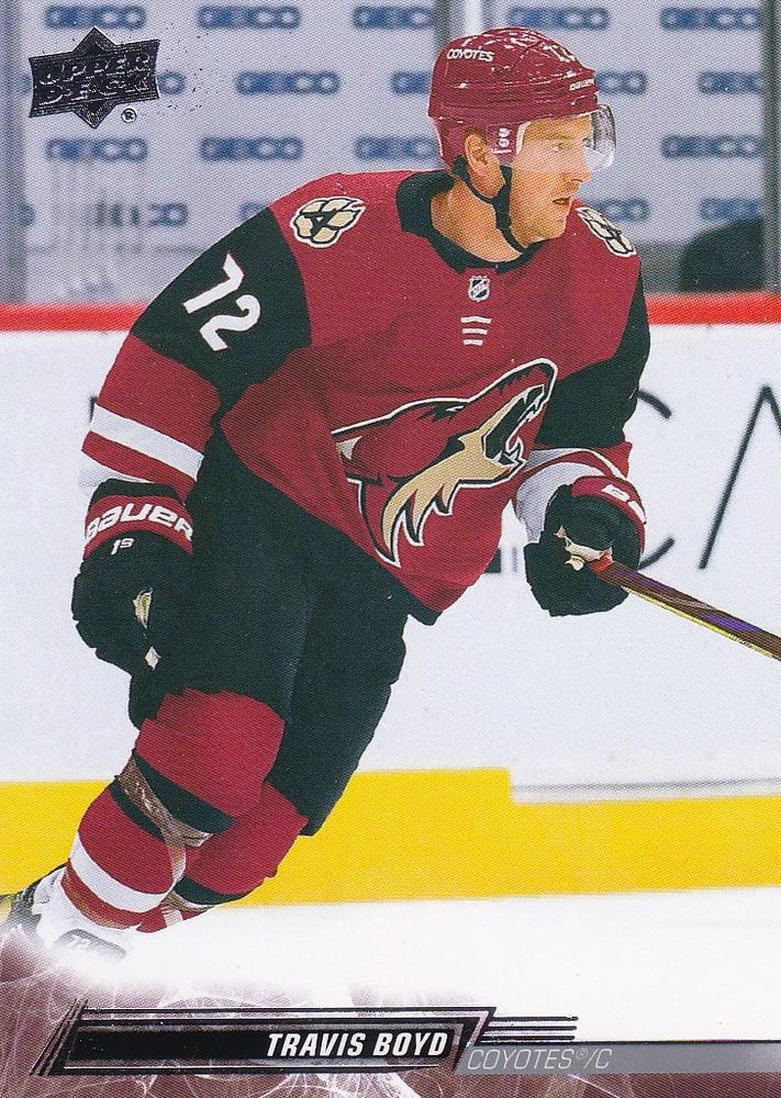 Travis Boyd #260 Arizona Coyotes | 2022-23 Upper Deck