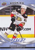 Jackson Lacombe Rookie #260 Anaheim Ducks | 2023-24 Upper Deck MVP