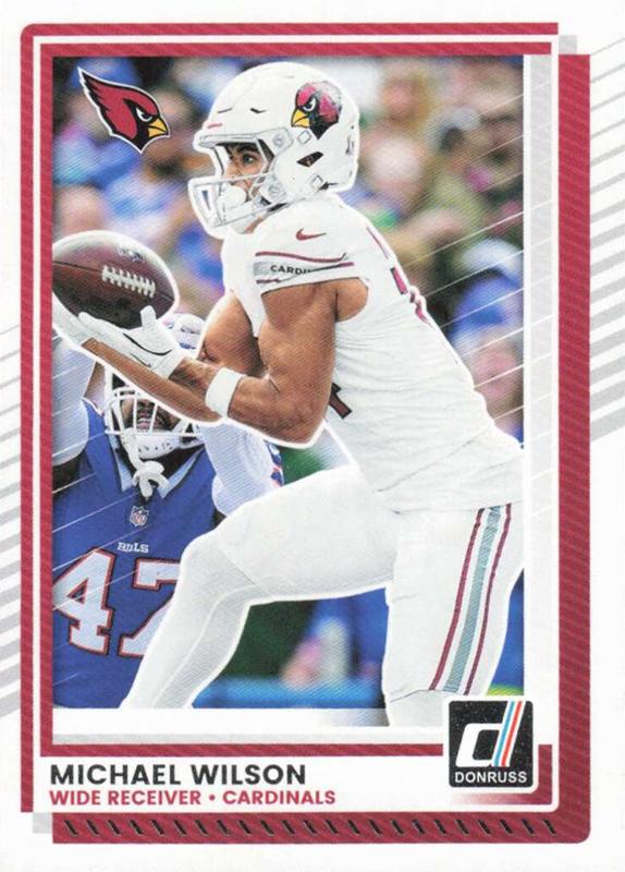 Michael Wilson #260 Arizona Cardinals | 2025 Donruss | NFL Football