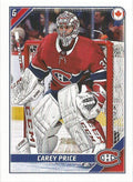 Carey Price #261 Montreal Canadiens | 2019-20 Topps NHL Sticker Collection