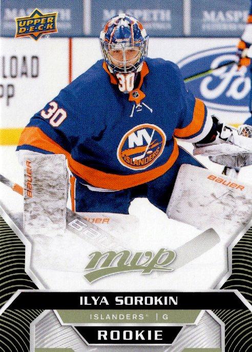 Ilya Sorokin Rookie #261 New York Islanders | 2020-21 Upper Deck MVP