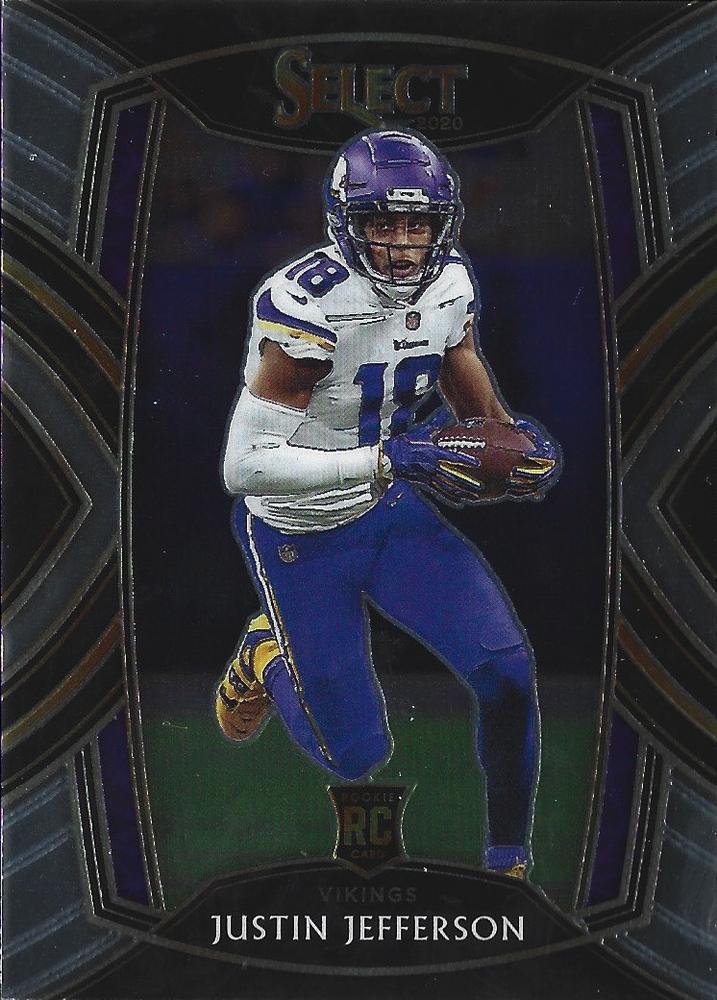 Justin Jefferson #261 Minnesota Vikings | 2020 Panini Select |  | NFL Football