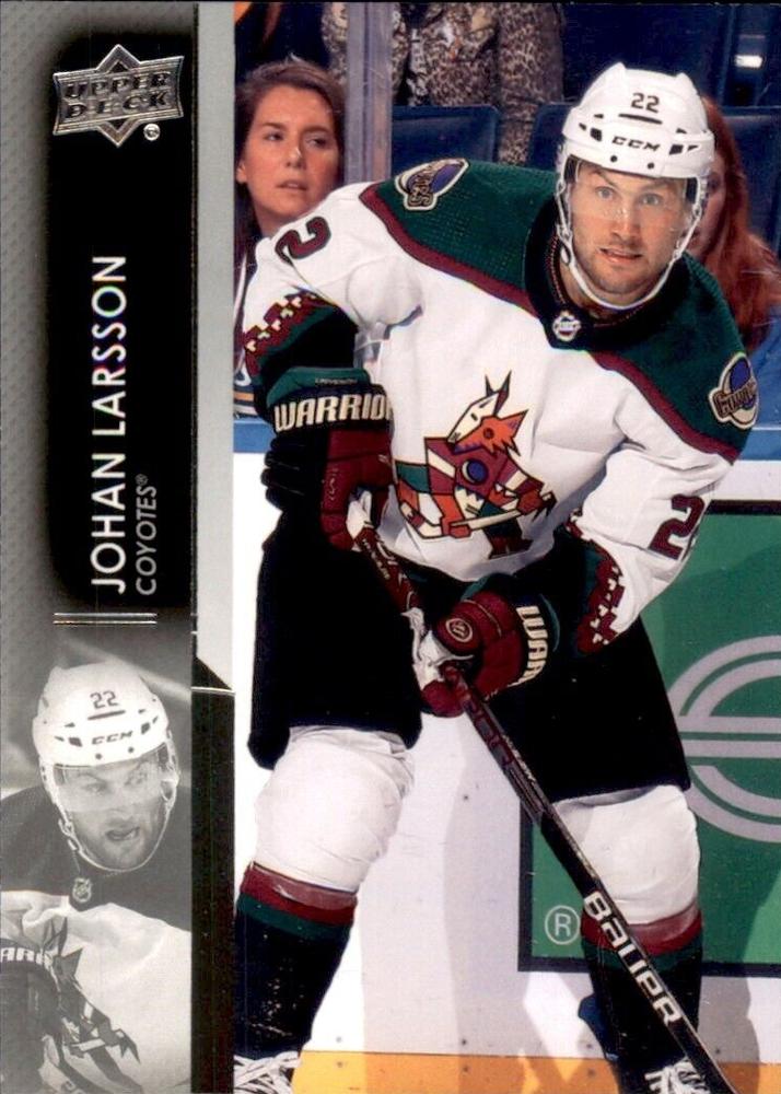 Johan Larsson #261 Arizona Coyotes | 2021-22 Upper Deck