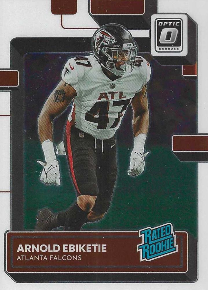 Arnold Ebiketie #261 Atlanta Falcons | 2022 Donruss Optic | NFL Football