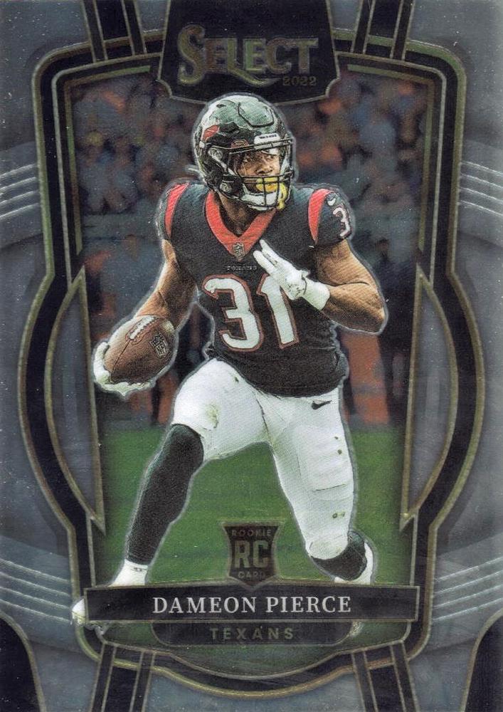 Dameon Pierce #261 Houston Texans | 2022 Panini Select | NFL Football