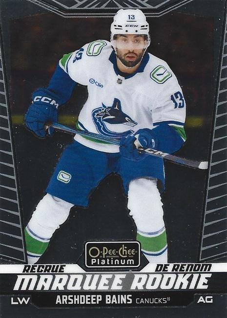 Arshdeep Bains #261 Vancouver Canucks | 2024-25 O-Pee-Chee Platinum