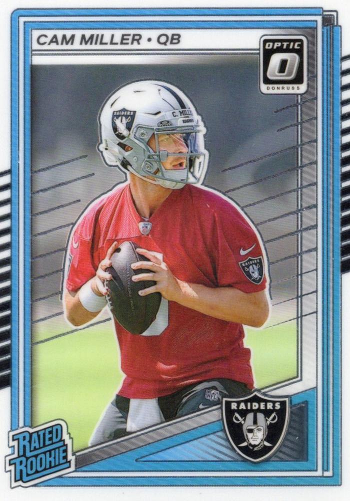 Cam Miller #261 Las Vegas Raiders | 2025 Donruss Optic | NFL Football